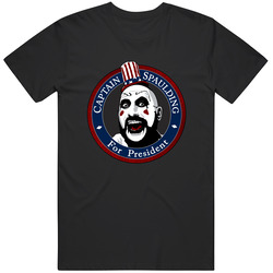 Spaulding Black Merch Classic Cotton T Shirt