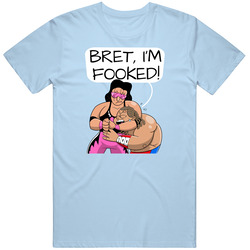 Summerslam 92 - Bret, I'm Fooked! Merch Classic Cotton T Shirt