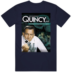 Quincy M.e. Nostalgic 80s Tv Show Fan Retro Gift Idea Merch Classic Cotton T Shirt