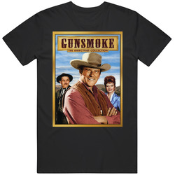 Gunsmoke Nostalgic 60s Tv Show Fan Gift Idea Merch Classic Cotton T Shirt