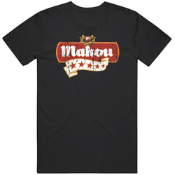 Mahou Beer Logo Alcohol Drinking Gift Distressed Look Merch Classic Cotton T Shirt