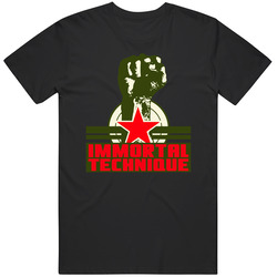 Immortal Technique The Silenced Revolution Black Merch Classic Cotton T Shirt