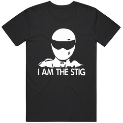 I Am Stig Front 3 Merch Classic Cotton T Shirt