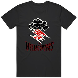 The Hellacopters Band Logo Black Merch Classic Cotton T Shirt