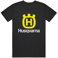 Husqvarna Motorcycles Logo Merch Classic Cotton T Shirt