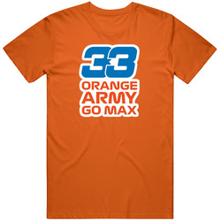 Max Verstappen 33 Orange Army Essential F1 Fan Racing Merch Classic Cotton T Shirt