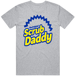 Scrub Daddy America's Favorite Cleaning Brand Logo Gift Merch Classic Cotton T Shirt