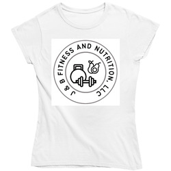 J & B Fitness And Nutrition Llc (white) Merch Classic Cotton Ladies T Shirt