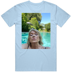 Martha Stewart Epic Instagram Pool Fan Essential Gift Idea Merch Classic Cotton T Shirt