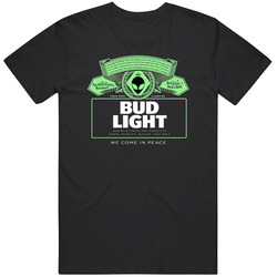 Bud Light Area 51 We Come In Peace Essential Gift Idea Merch Classic Cotton T Shirt