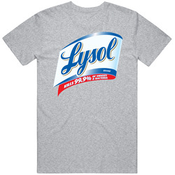 Lysol America's Favorite Cleaning Brand Logo Gift Merch Classic Cotton T Shirt