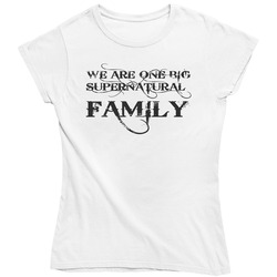 Supernatural Family Retro Unisex Classic Tee Ladies T Shirt