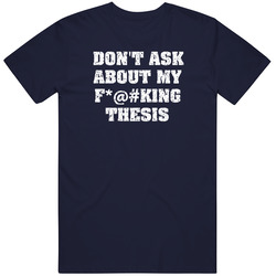 Thesis Retro Unisex Classic Tee T Shirt