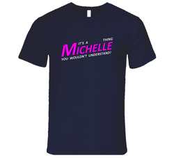 Michelle Thing Retro Unisex Classic Tee T Shirt