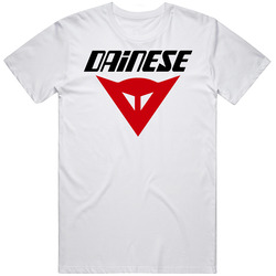 Dainese Rb White Retro Unisex Classic Tee T Shirt