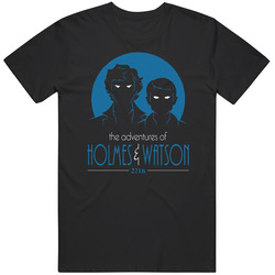 Holmes And Watson Retro Unisex Classic Tee T Shirt