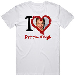 Derek Hough I Heart Fan Retro Unisex Classic Tee T Shirt