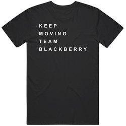 Keep Moving Team Blackberry Dark Retro Unisex Classic Tee T Shirt