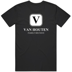 Van Houten Family Renunion Team Club Last Name Surname Retro Unisex Classic Tee T Shirt