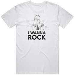 I Wanna Rock Rob Ford Funny Retro Unisex Classic Tee T Shirt