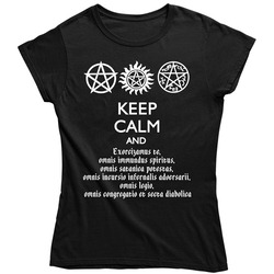 Spn Exorcism Retro Unisex Classic Tee Ladies T Shirt