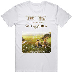 Out Of Africa Movie Poster Retro Aged Look Retro Unisex Classic Tee T Shirt