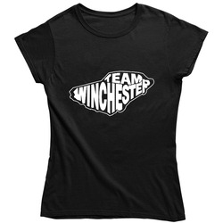 Team Winchester Retro Unisex Classic Tee Ladies T Shirt