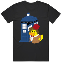 Ductor Who Retro Unisex Classic Tee T Shirt