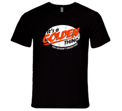 It's A Golden Thing #2 (orange) Retro Unisex Classic Tee T Shirt