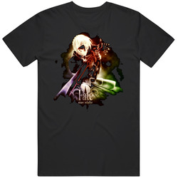 Fate Stay Night Japanese Anime Retro Unisex Classic Tee T Shirt
