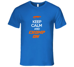 Keep Calm And Chomp On Florida Gators Basketball Retro Unisex Classic Tee T Shirt