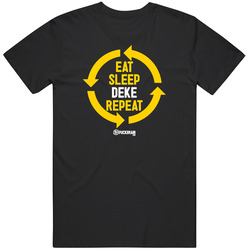 Eat, Sleep, Deke, Repeat Retro Unisex Classic Tee T Shirt