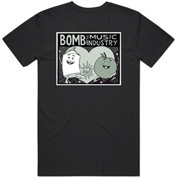 Bomb The Music Industry Retro Unisex Classic Tee T Shirt
