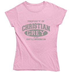 50shadespropertypink Retro Unisex Classic Tee Ladies T Shirt
