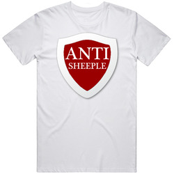 Shield: Anti-sheeple Retro Unisex Classic Tee T Shirt