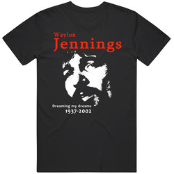 Dreaming My Dreams Waylon Jennings Retro Unisex Classic Tee T Shirt