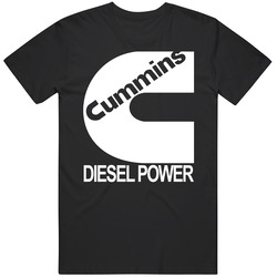 New Big Cummins Motor Diesel Power Logo Design Men's And  For Dark Retro Unisex Classic Tee T Shirt