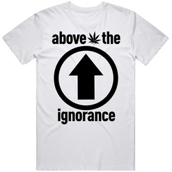 Above The Ignorance Ii Black Retro Unisex Classic Tee T Shirt