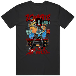 Zombie Babes Retro Unisex Classic Tee T Shirt