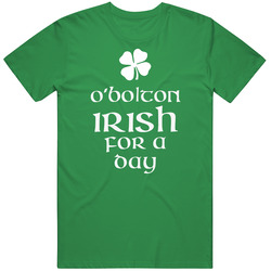 Bolton O Bolton Irish For A Day St Patrick Day Retro Unisex Classic Tee T Shirt