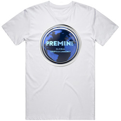 Premine - Global Cryptocurrency shirt (Regular fit) Retro Unisex Classic Tee T Shirt