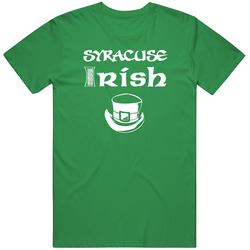 Syracuse Irish St Patricks Day St Patrick Day Ireland Heritage Retro Unisex Classic Tee T Shirt