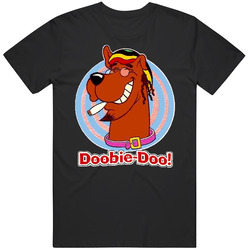 Scooby Smokin Doobie Retro Unisex Classic Tee T Shirt