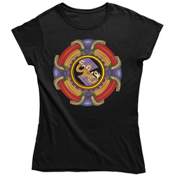 Tee ELO British Rock Group Music Electric Light Orchestra Womens Ladies T-Shirt Size S - 2XL Retro Unisex Classic Tee Ladies T Shirt