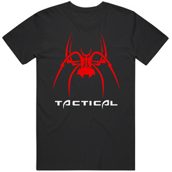 Tactical Seal Red White Logo Black Retro Unisex Classic Tee T Shirt