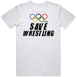 Save Wrestling 2020 Olympics Olympians Usa Iran Sport Retro Unisex Classic Tee T Shirt