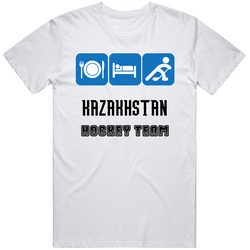 Kazakhstan Hockey Team Winter Olympic Retro Unisex Classic Tee T Shirt