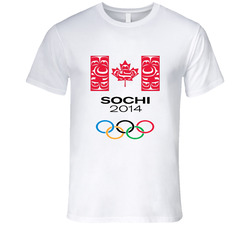 Sochi 2014 Olympic Winter Games Canadian Elite Team Retro Unisex Classic Tee T Shirt