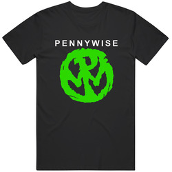 Pennywise Band Logo Symbol Black Retro Unisex Classic Tee T Shirt