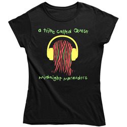 Tee A Tribe Called Midnight Marauders Quest Low End Theory Rhymes Womens Ladies T-Shirt Size S - 2XL Retro Unisex Classic Tee Ladies T Shirt